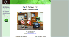 Desktop Screenshot of drwalczyk.com